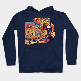 The mayan astronaut ecopop Hoodie